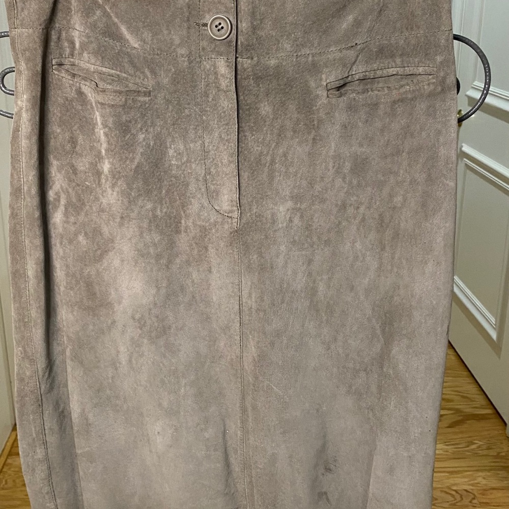 Karen Kane Suede Skirt